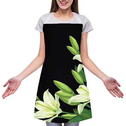 Lily Floral Print Adjustable Apron