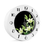 Lily Floral Print Alarm Clock