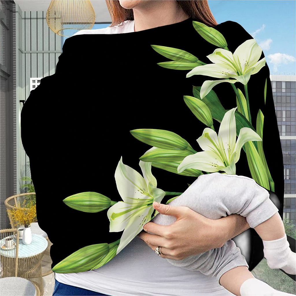 Lily Floral Print Baby Seat Cover