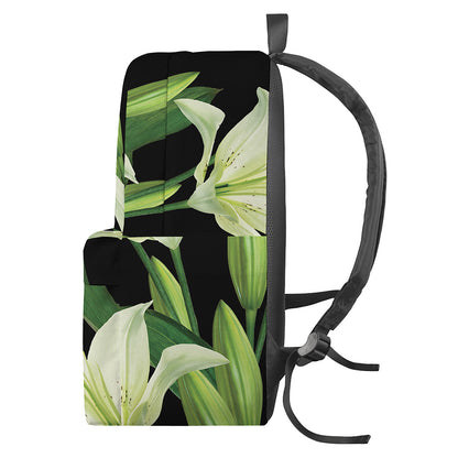Lily Floral Print Backpack