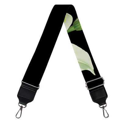 Lily Floral Print Bag Strap