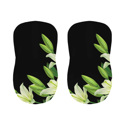 Lily Floral Print Bar Stool Covers