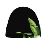 Lily Floral Print Beanie