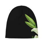 Lily Floral Print Beanie