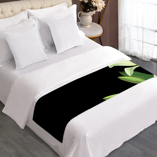Lily Floral Print Bed Runner