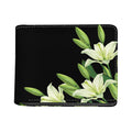 Lily Floral Print Bifold Wallet