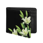 Lily Floral Print Bifold Wallet