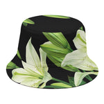Lily Floral Print Bucket Hat