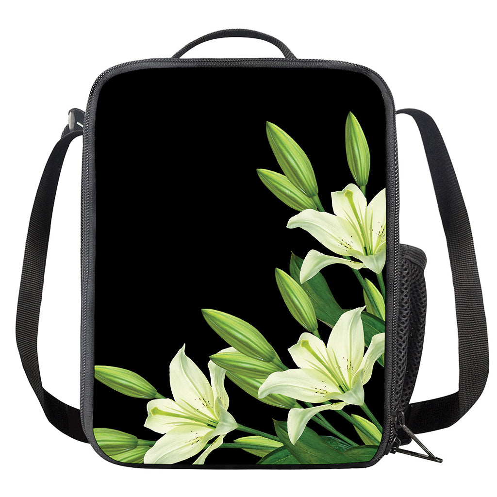 Lily Floral Print Crossbody Lunch Bag