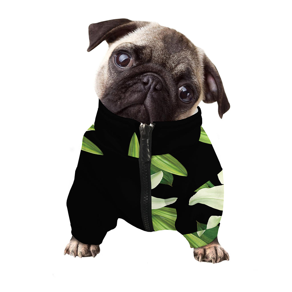 Lily Floral Print Dog Zip Up Jacket
