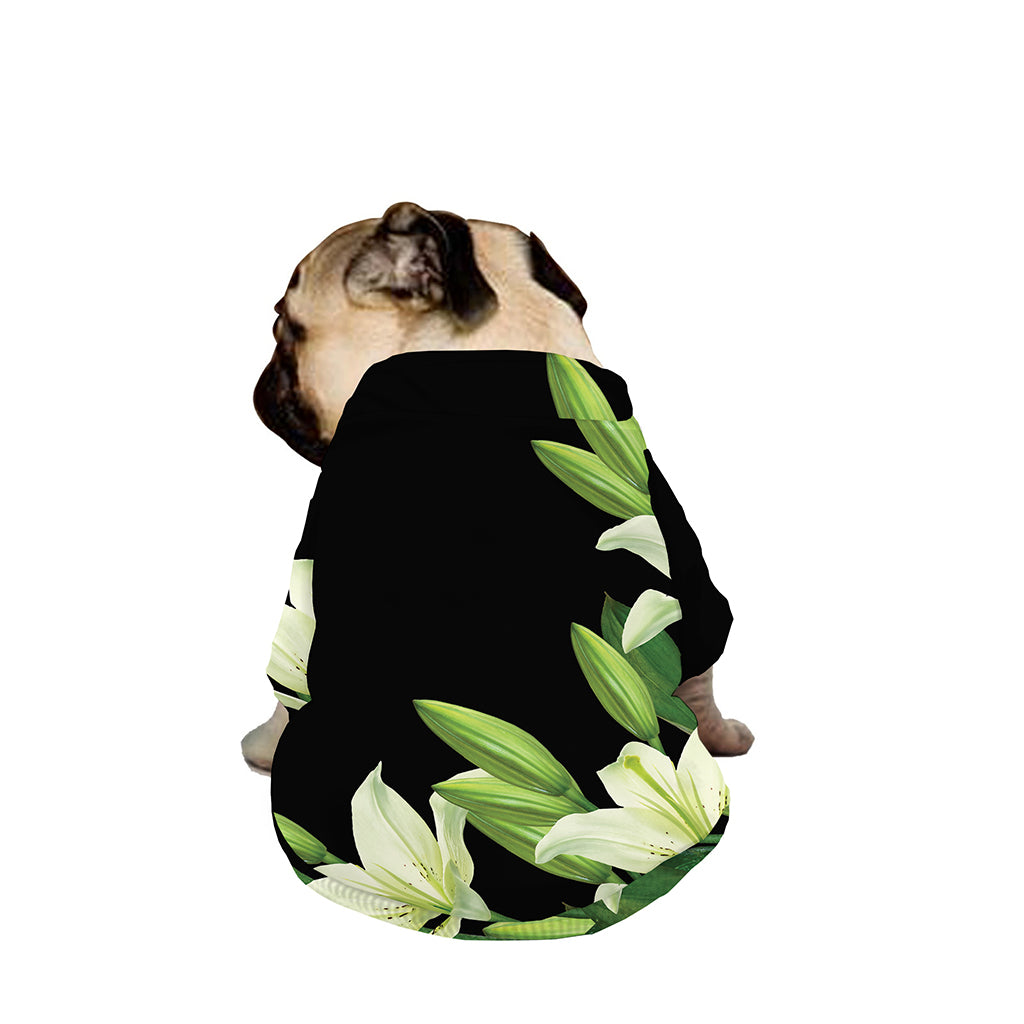 Lily Floral Print Dog Zip Up Jacket