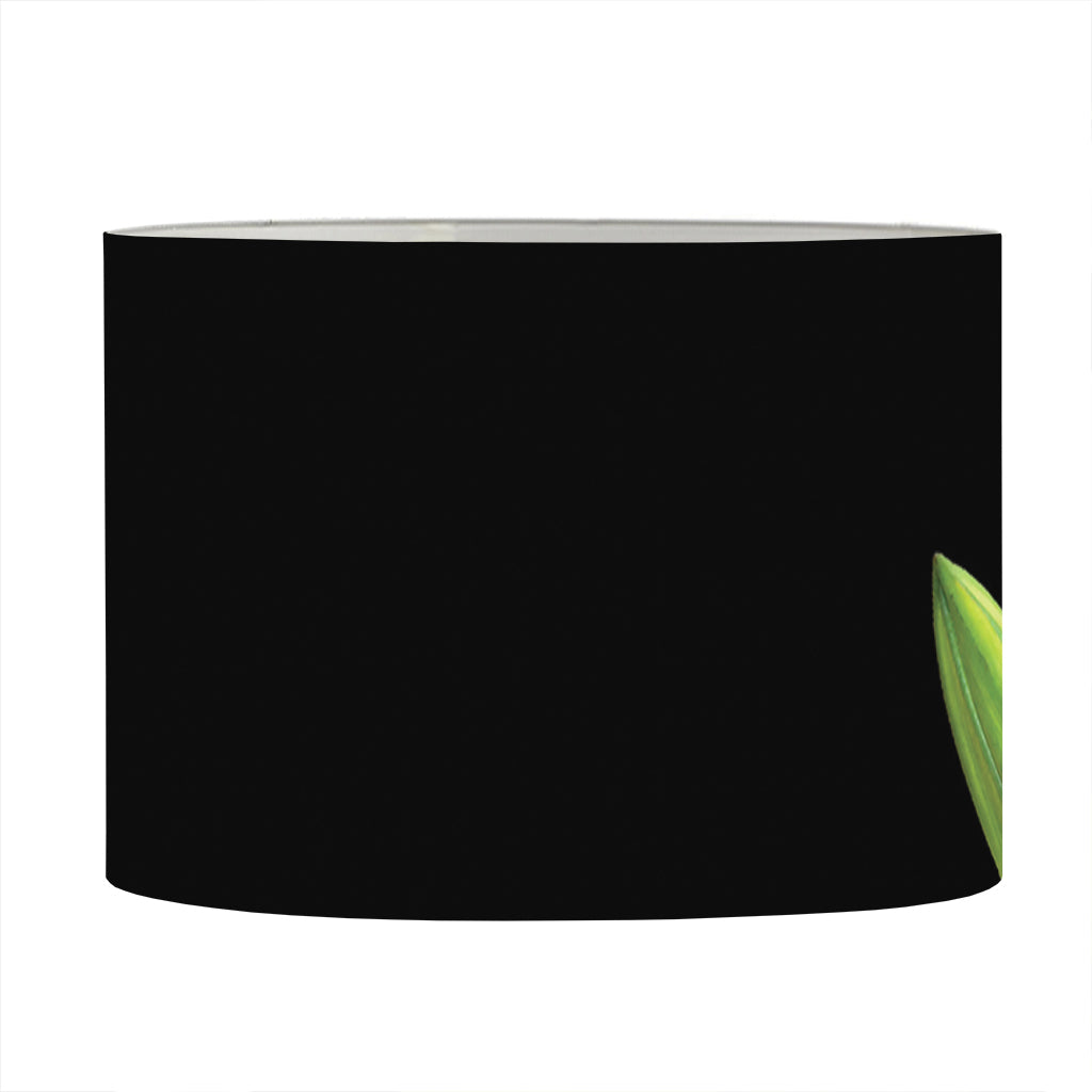 Lily Floral Print Drum Lamp Shade