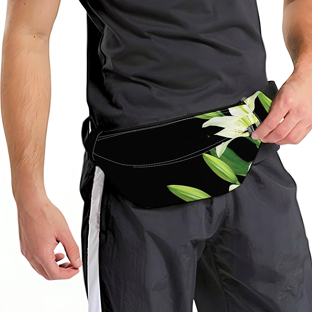 Lily Floral Print Fanny Pack