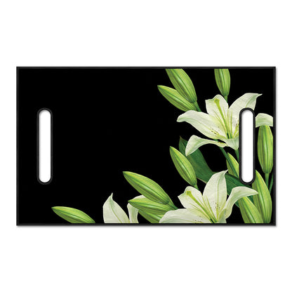 Lily Floral Print Golf Cart Seat Cover