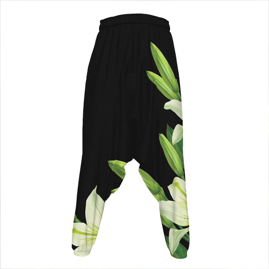 Lily Floral Print Hammer Pants
