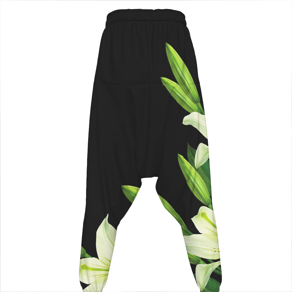 Lily Floral Print Hammer Pants