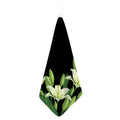 Lily Floral Print Hand Towel