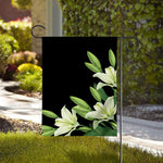 Lily Floral Print House Flag