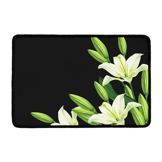 Lily Floral Print Kitchen Mat
