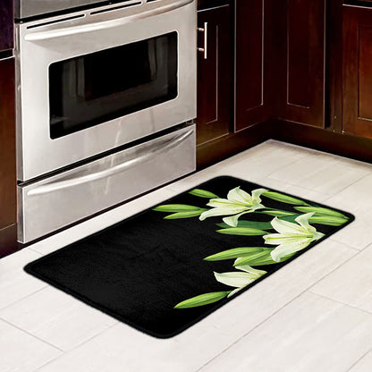 Lily Floral Print Kitchen Mat