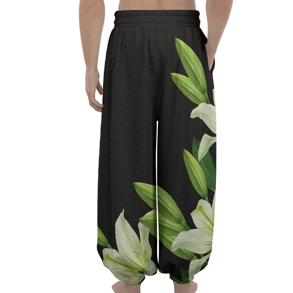 Lily Floral Print Lantern Pants