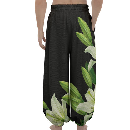 Lily Floral Print Lantern Pants