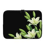 Lily Floral Print Laptop Sleeve