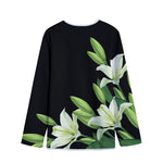 Lily Floral Print Long Sleeve Short Coat