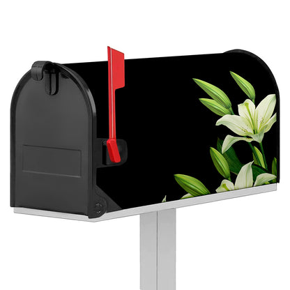 Lily Floral Print Mailbox Cover