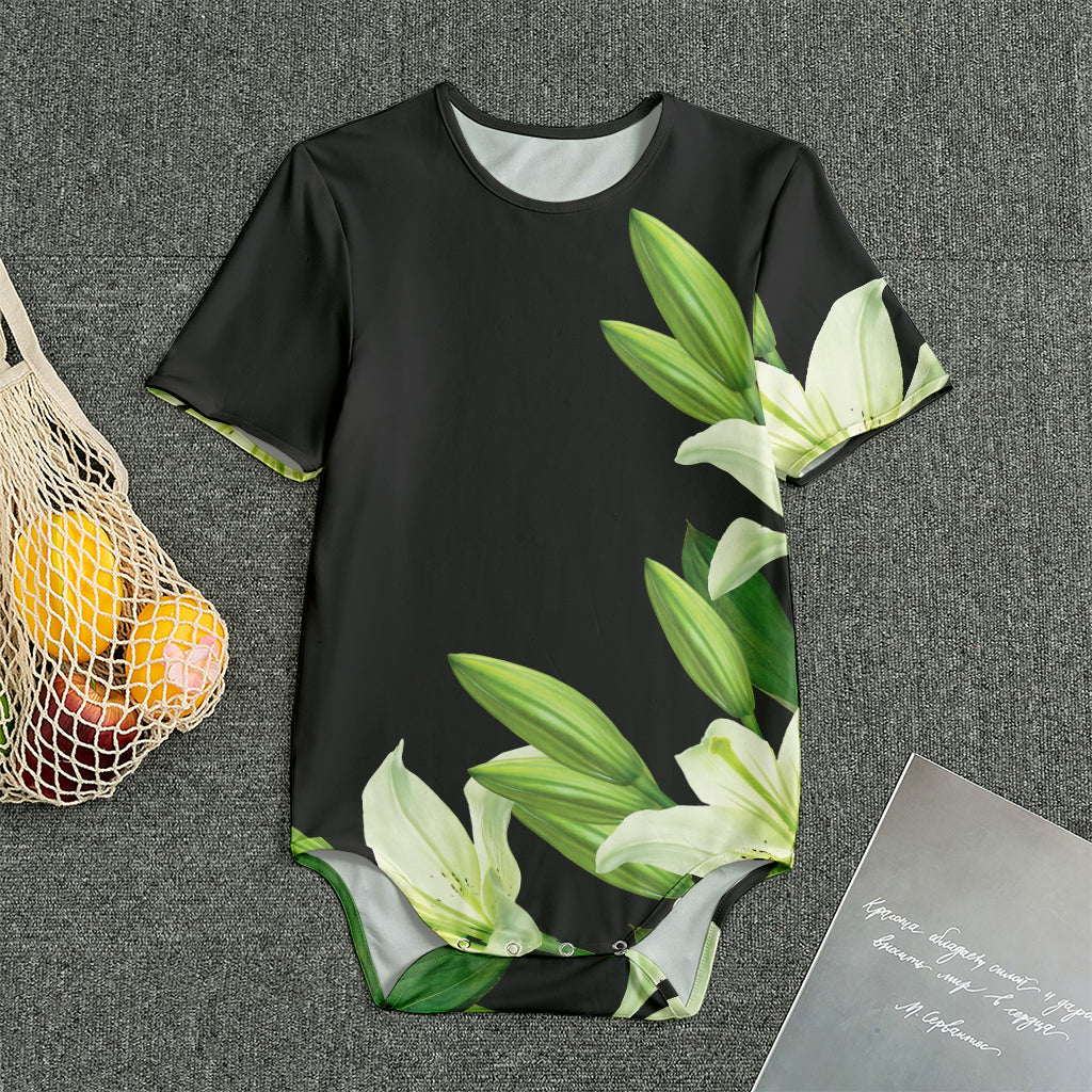 Lily Floral Print Men's Bodysuit
