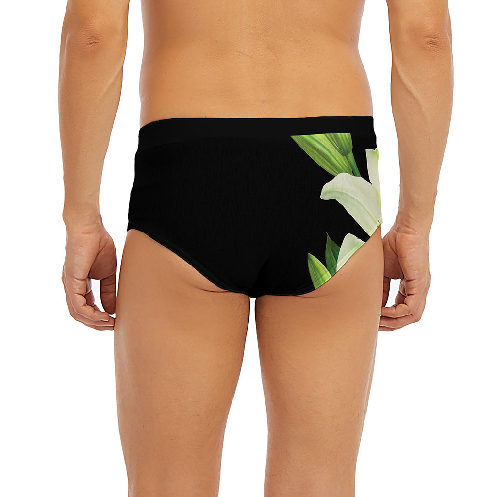 Lily Floral Print Men's Briefs