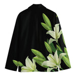 Lily Floral Print Men's Cotton Blazer