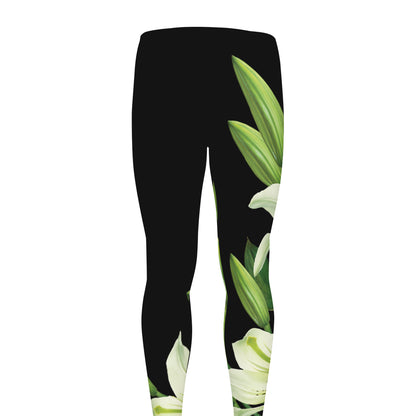 Lily Floral Print Men's leggings