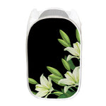 Lily Floral Print Mesh Laundry Hamper