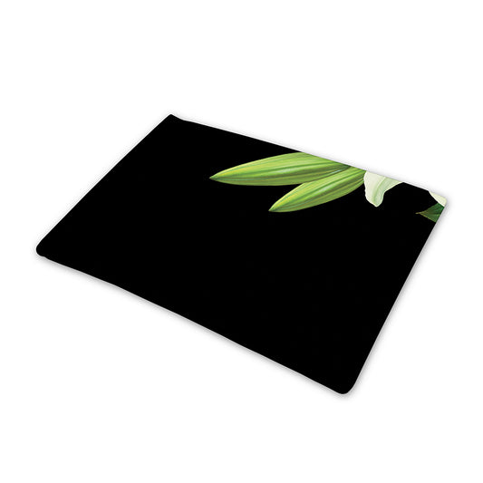 Lily Floral Print Pet Cooling Mat Cover