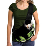 Lily Floral Print Pet Sling Carrier