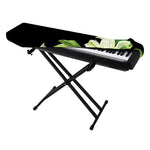Lily Floral Print Piano Keyboard Cover