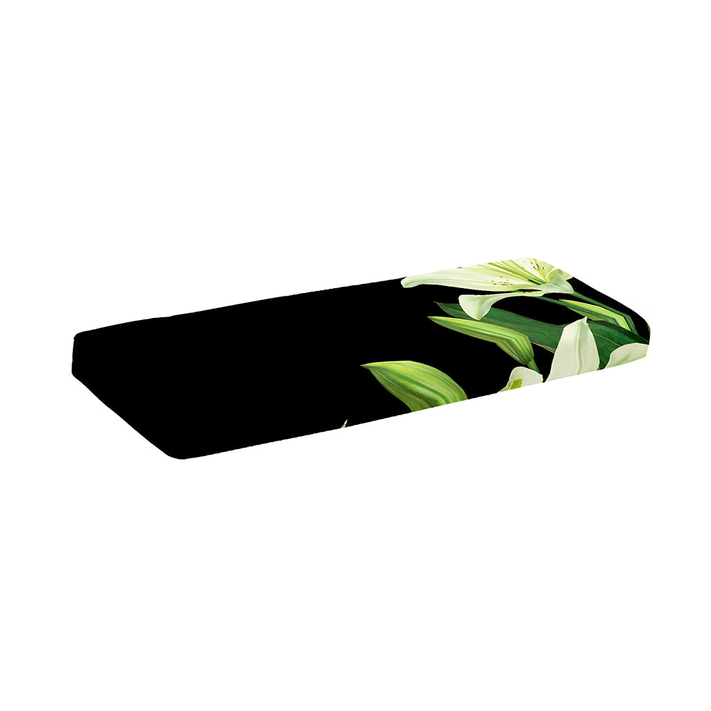Lily Floral Print Piano Keyboard Cover