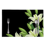 Lily Floral Print Placemat