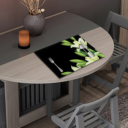 Lily Floral Print Placemat