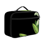 Lily Floral Print Portable Lunch Bag