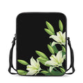 Lily Floral Print Rectangular Crossbody Bag