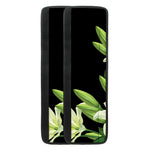 Lily Floral Print Refrigerator Handle Covers