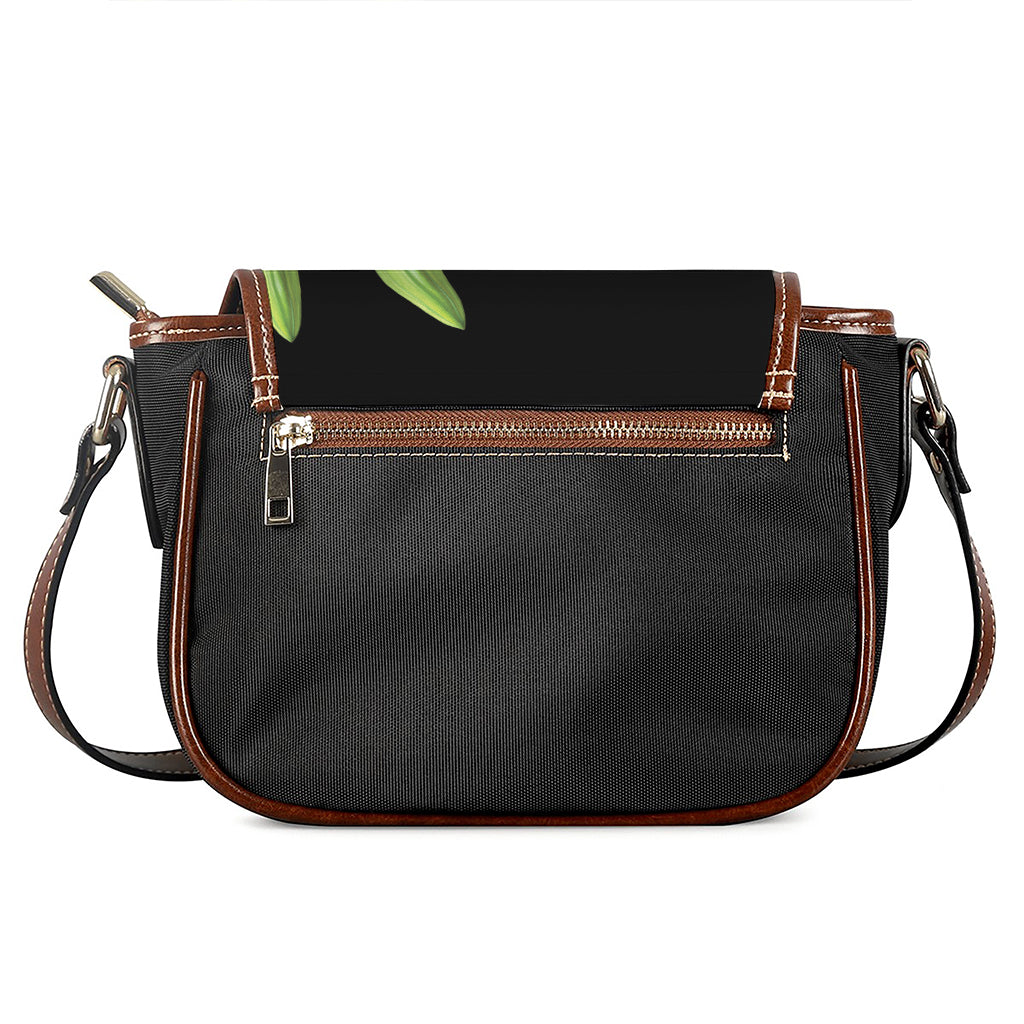 Lily Floral Print Saddle Bag