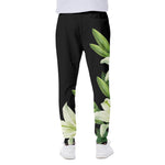 Lily Floral Print Scuba Joggers