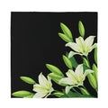 Lily Floral Print Silk Bandana
