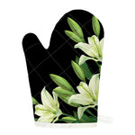Lily Floral Print Single Oven Mitt