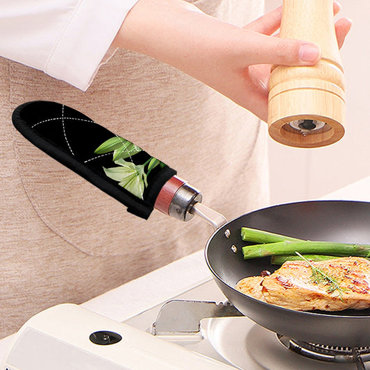 Lily Floral Print Skillet Handle Cover