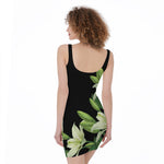 Lily Floral Print Sleeveless Bodycon Dress