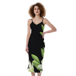 Lily Floral Print Slim Fit Midi Cami Dress